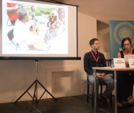 Konferencia- Jana Belišová a Joe Grim Feinberg