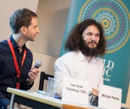 Konferencia Michal Paľko a Joe Grim Feinberg