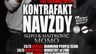 Tri špinavé mená vyrážajú na turné po Slovensku BOMBING