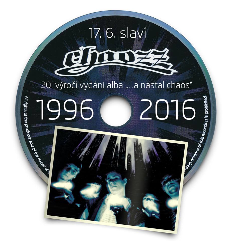 Prvý album Chaozzu dnes slávi 20. výročie! BOMBING