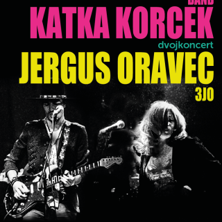 Dvojkoncert v KLUBE ZA ZRKADLOM s Jergušom Oravcom a Katkou Korček BOMBING 2