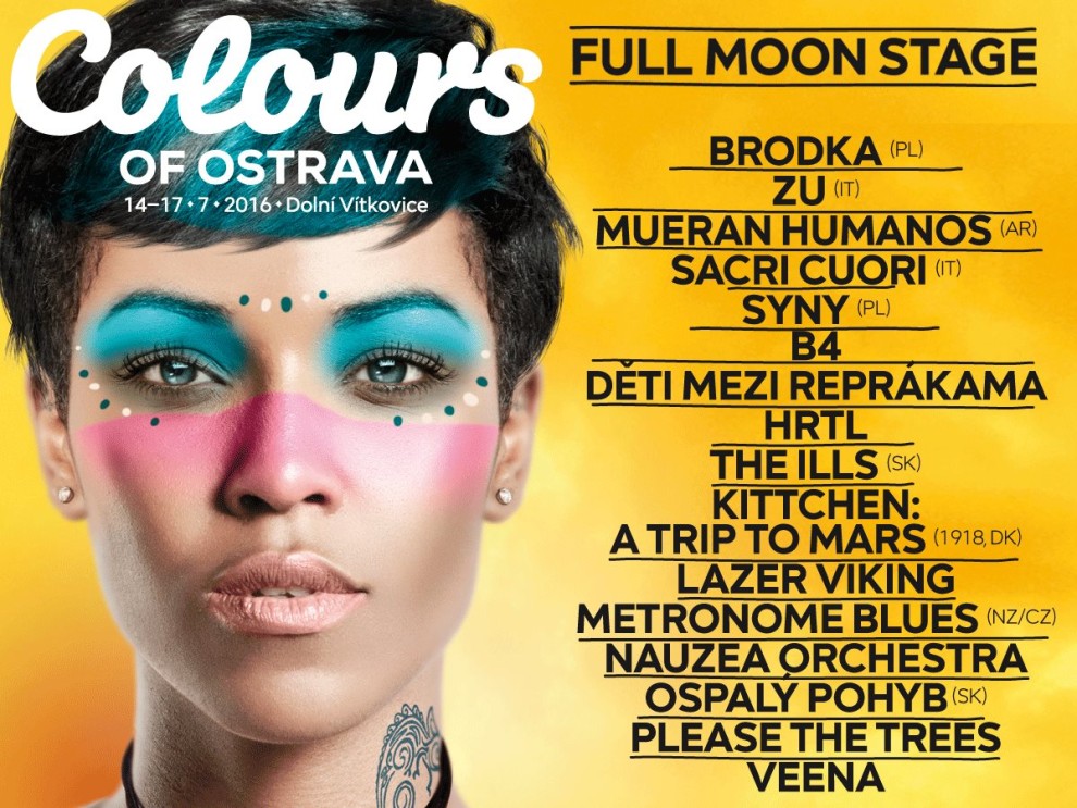 Colours of Ostrava prídávajú sedemnásť nových mien. Medzi nimi aj Ospalý pohyb zo Slovenska a Brodka z Poľska BOMBING 3