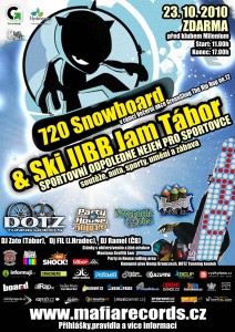Snowboardová rampa, 20 ploch pro graffiťáky a mnohem víc jako odpolední program před Ja Rulem!! BOMBING