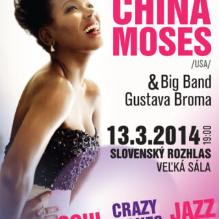 Do Bratislavy zavíta speváčka China Moses, dcéra Dee Dee Bridgewater   BOMBING 3