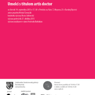 Festival Barbakan predstaví na výstave ArtD. No1 tvorbu umelcov s titulom artis doctor  BOMBING 1