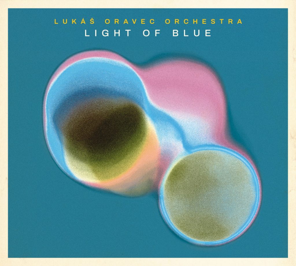 CD cover Light Of Blue Lukas Oravec Orchestra graphic design Adda Adowicz