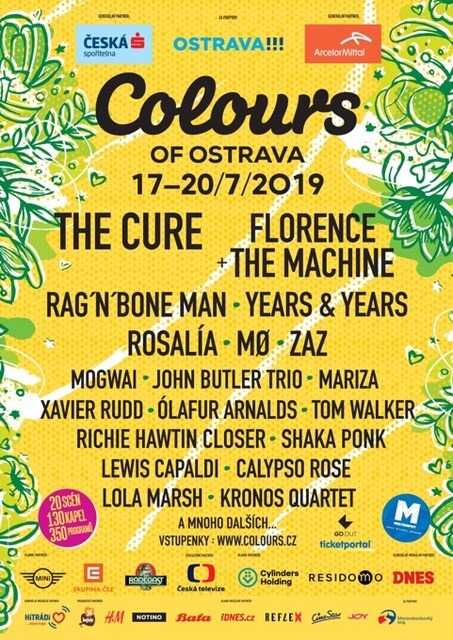 Colours Of Ostrava 2019 poster