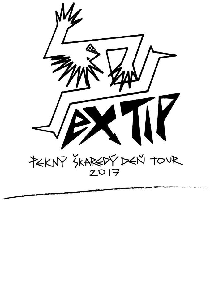 EXTIP - Pekný, škaredý deň Tour 2017 - plagát 2