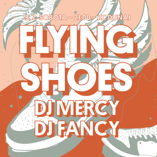 Flying shoes @ Dunaj~Bar BOMBING