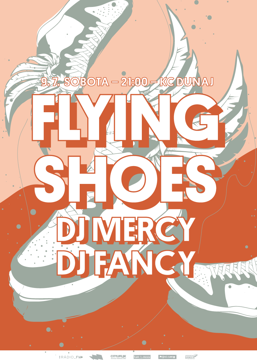 Flying shoes @ Dunaj~Bar BOMBING