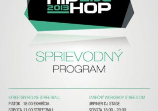Na Hip Hop Žije bude aj Streetball, Graffiti, Tanečný Workshop a Minirampa! BOMBING