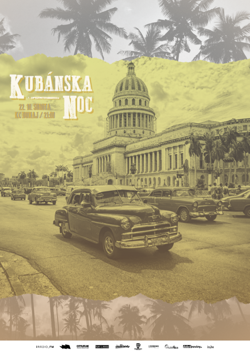 Kubánska noc prinesie horúce rytmy a dobrú párty energiu BOMBING