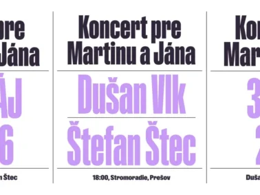 Koncert pre Martinu a Jána