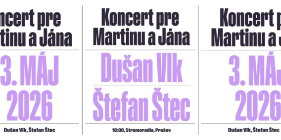 Koncert pre Martinu a Jána
