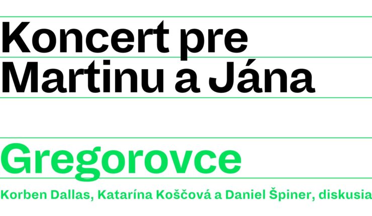 Koncert pre Martinu a Jana