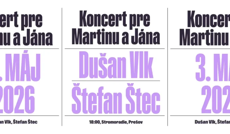 Koncert pre Martinu a Jána