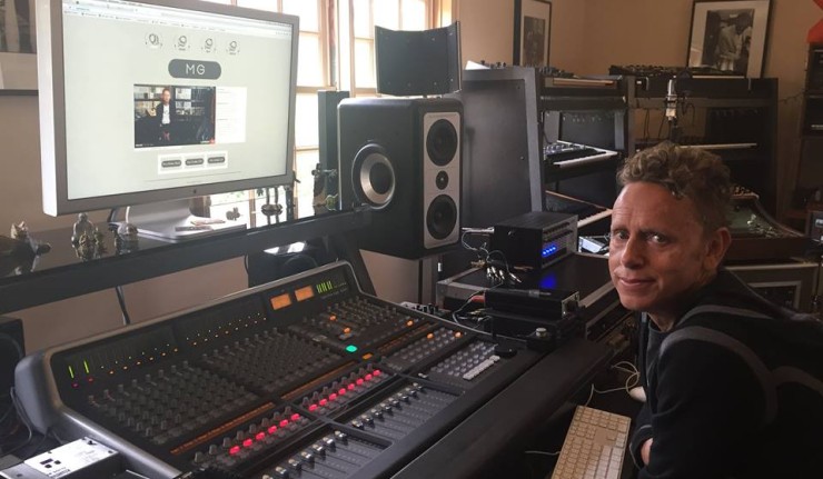Depeche Mode v nahrávacom štúdiu! BOMBING 4