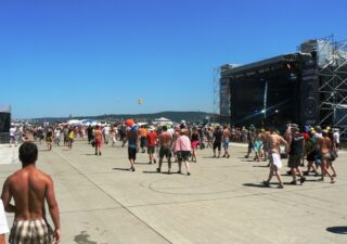 Fotoreport s Pohody - sobota  BOMBING