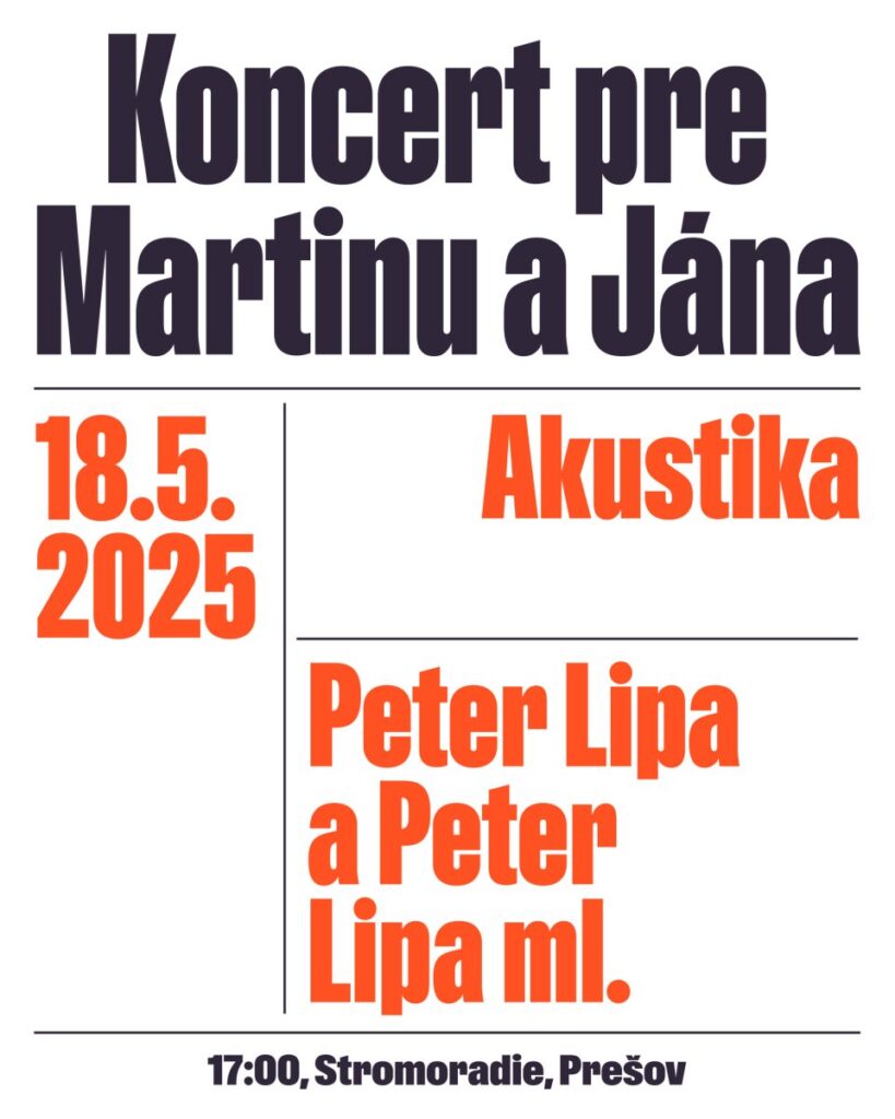 POHODA25 Koncert pre Martinu a Jána 2 IG Post 2
