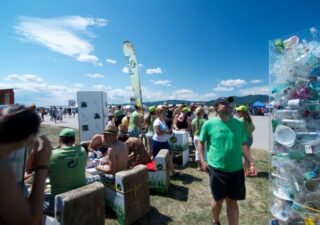 HUDOBNÝ FESTIVAL BAŽANT POHODA BOL AJ O ŽIVOTNOM PROSTREDÍ BOMBING 2