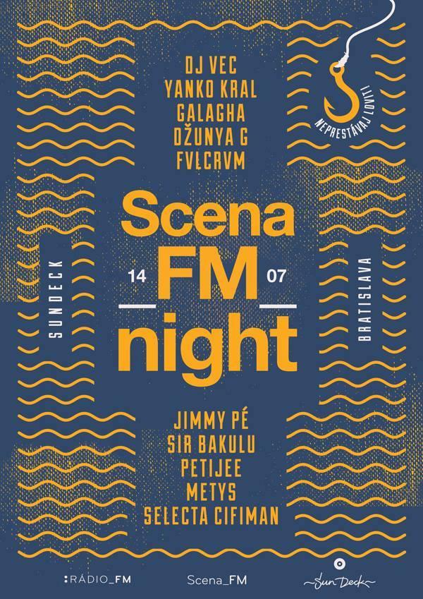 Scéna_FM oslávi svoje tretie narodeniny v Piatok 14.7 na bratislavskom Sun Decku. BOMBING