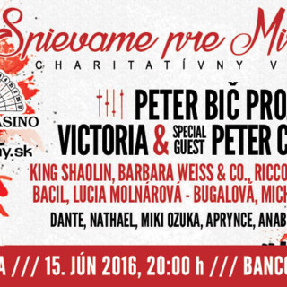 Slovenskí umelci hudbou podporia projekt SPIEVAME PRE MIRIAM BOMBING 8