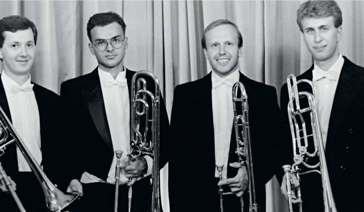 Bratislava Trombone Quartet vydávajú po viac ako dvoch desaťročiach remastrovaný debut BOMBING 1