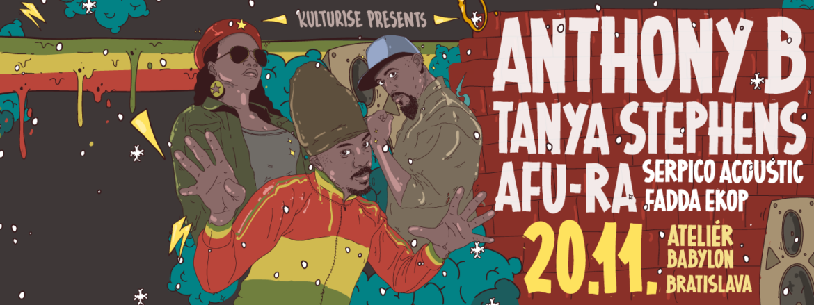 Jamajské slnko dorazí o týždeň do Bratislavy - UPRISING WINTER EDITION 2015 BOMBING 3