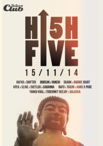 Nu Spirit Club oslavuje. High Five na to! BOMBING 1