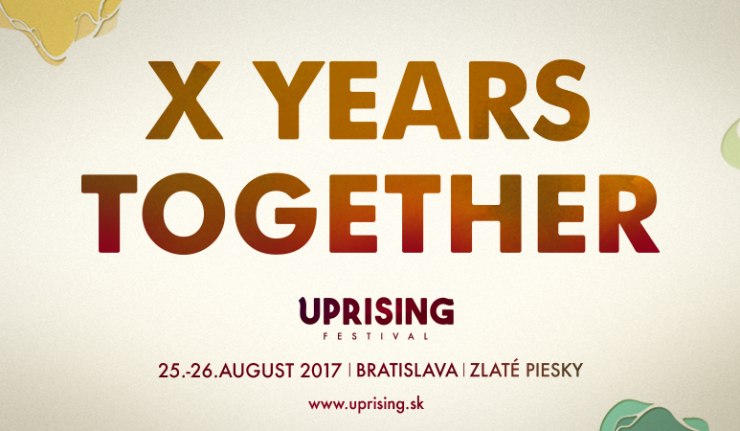 Festival Uprising predstavuje prvého headlinera a nové logo. BOMBING 6