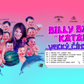 Katarzia a Billy Barman idú na Veľký Čínsky tour. Zahrajú v dvanástich mestách na slovensku aj v čechách BOMBING 3