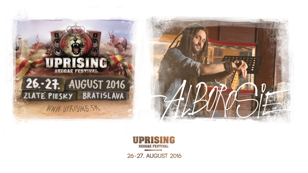 Hviezdou festivalu Uprising bude Alborosie, jeden z najpopulárnejších predstaviteľov súčasného reggae BOMBING 3