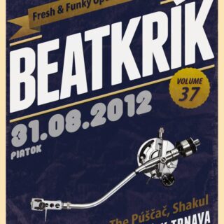 BEATKRÍK vol.37 už zajtra na kríku v Trnave BOMBING