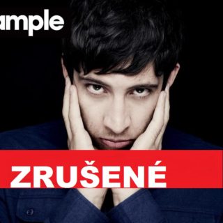 Koncert britského rappera a speváka Example je zrušený BOMBING