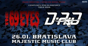 fb event THE 69 EYES 2026 bratislava