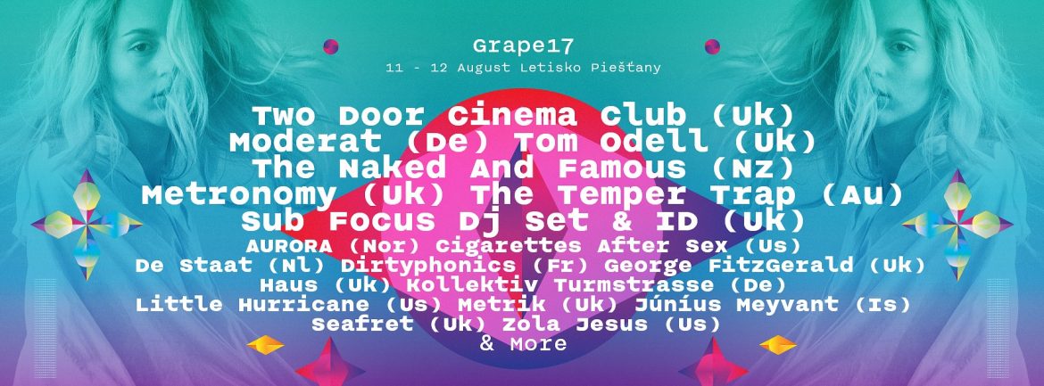 Festival Grape už o necelé tri týždne. Na čo sa môžete tešiť a načo netreba zabudnúť? BOMBING 3