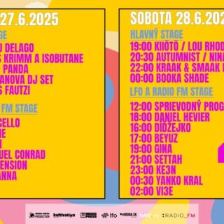 harmonogram Danube Music Days