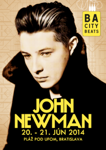 Festival BA City Beats ozdobí spevák John Newman, autor megahitu Love Me Again BOMBING 4