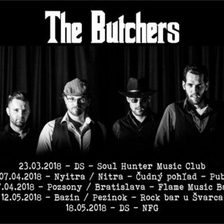 Kapela The Butchers prichádza s novým videoklipom a s novými koncertmi BOMBING