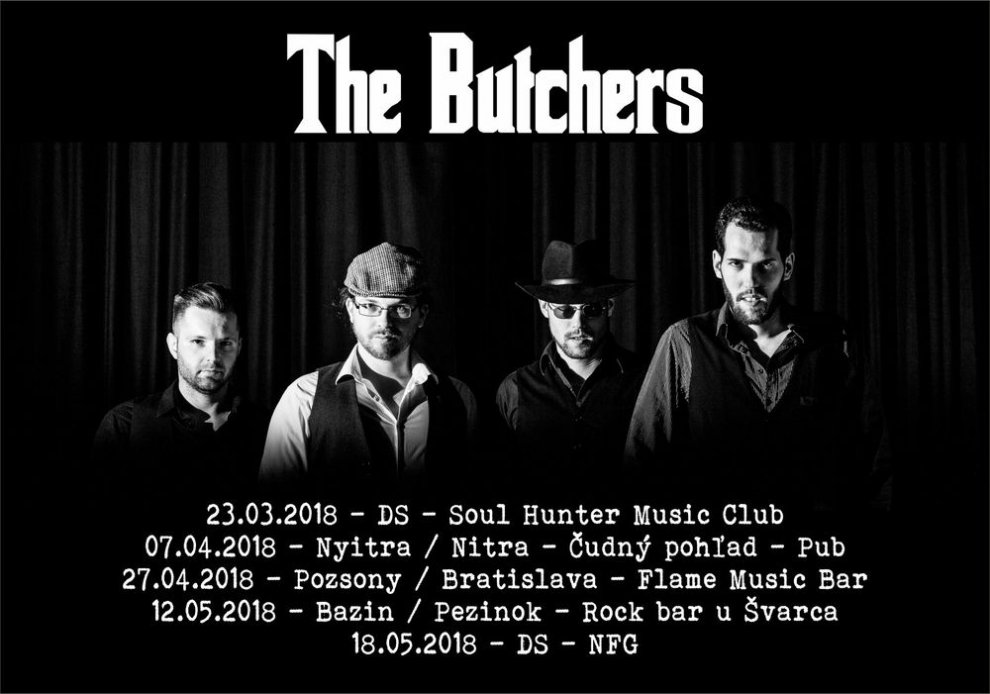 Kapela The Butchers prichádza s novým videoklipom a s novými koncertmi BOMBING