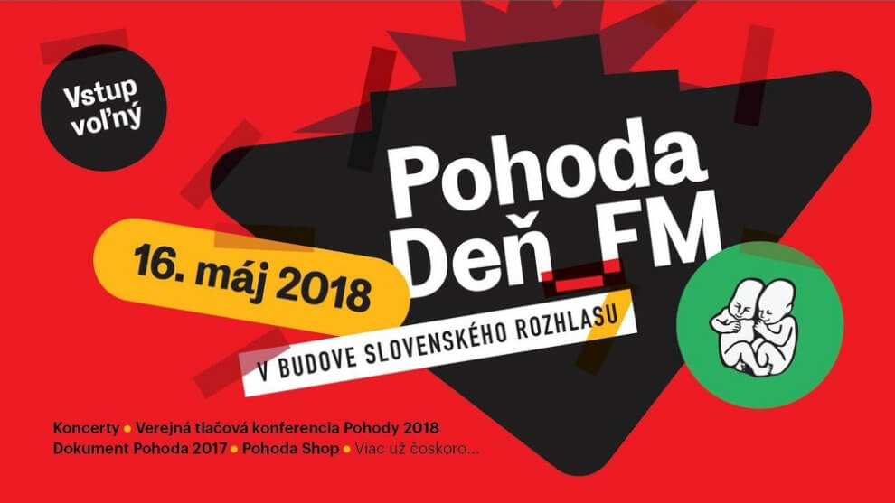 Nabitý program POHODA DEŇ_FM 2018 už túto stredu BOMBING 2