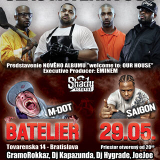 Slaughterhouse - Saigon - M-DOT in Bratislava - 29.05.2012 BOMBING