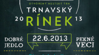 Trnavský rínek oživí tradíciu sobotných trhov BOMBING