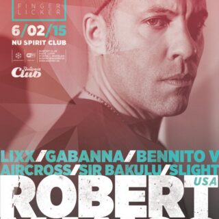 Americký dnb export Robert Manos sa predstaví na akcii Finger Licker BOMBING