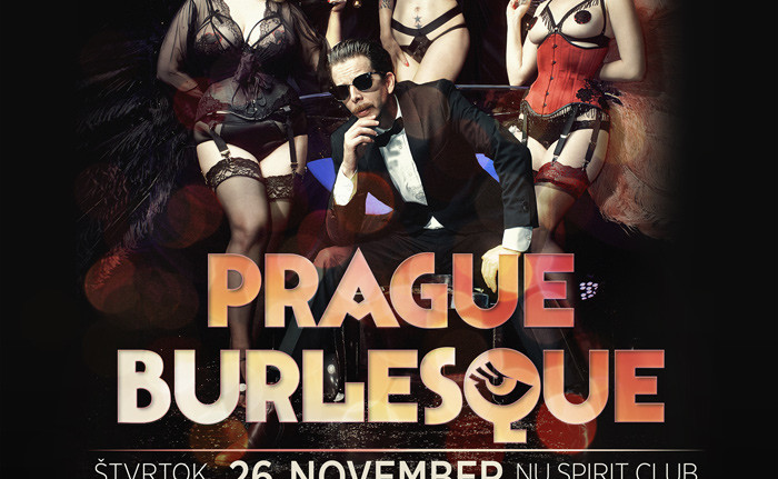 Erotikou nabitá noc Prague Burlesque mieri do Bratislavy! BOMBING